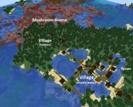 Large taiga village (Image via u/BigBrain5Head)